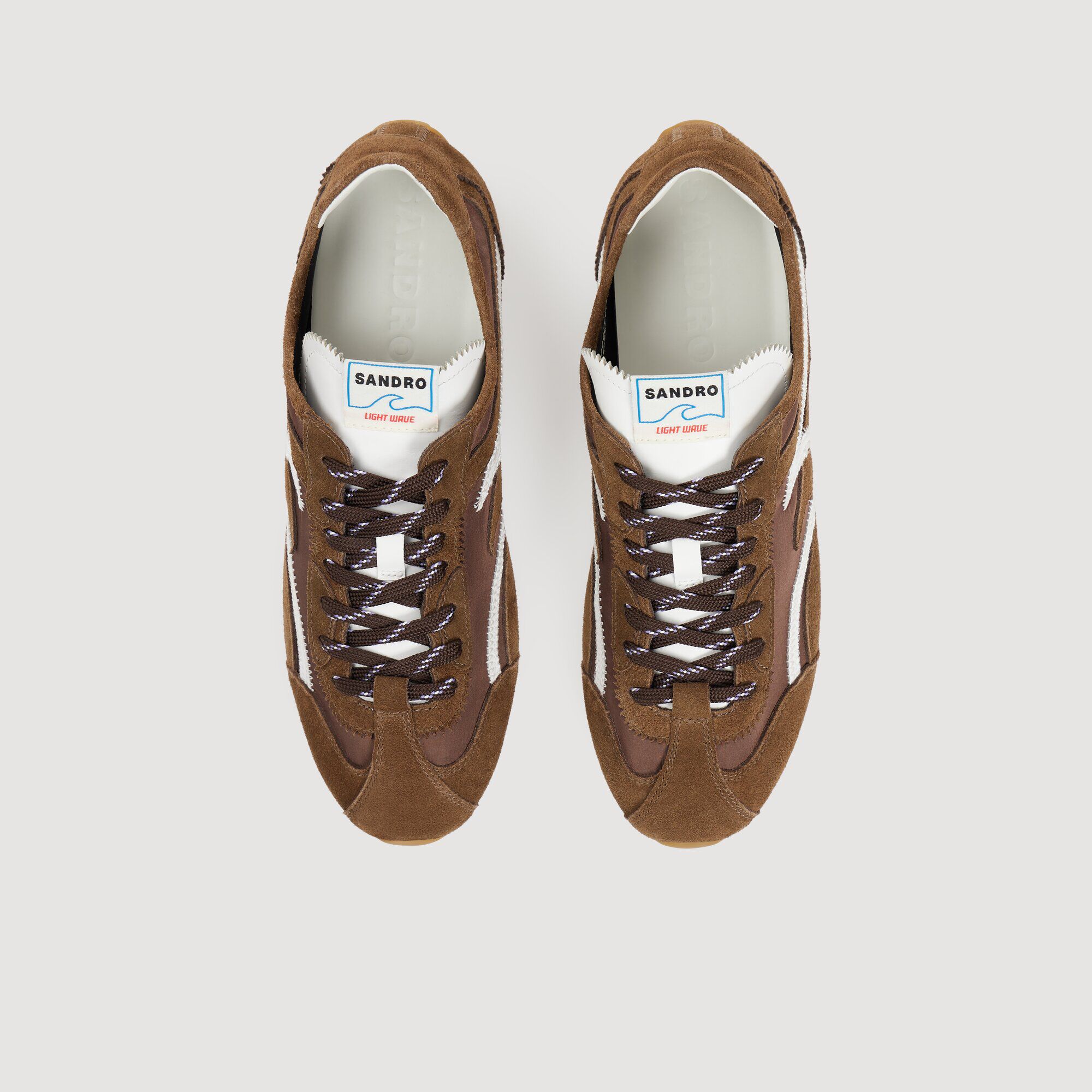 Light Wave sneakers in suede leather