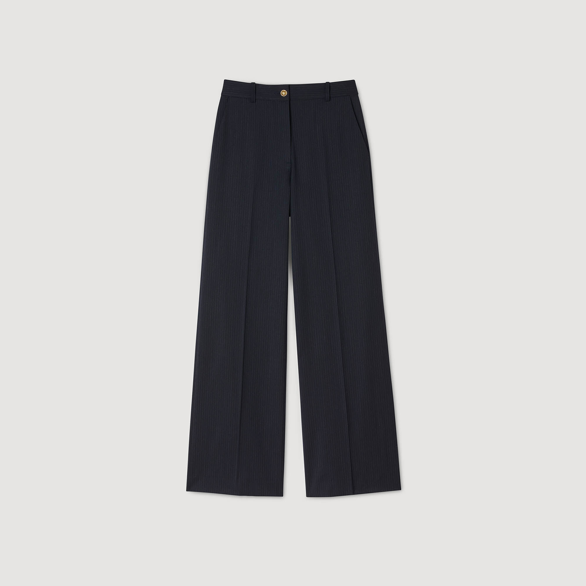 Hose mit feinen Streifen