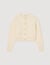 Textured knit cardigan