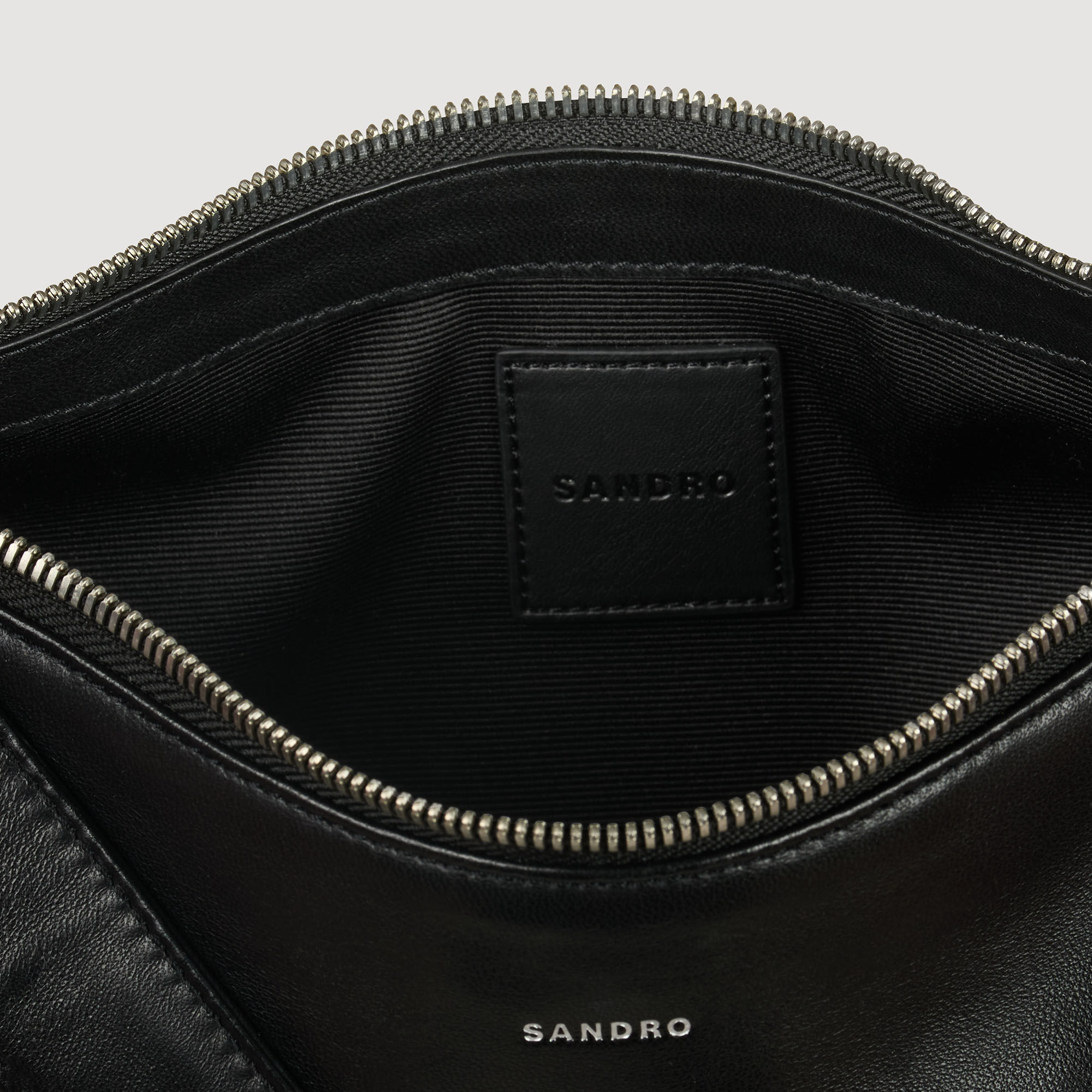 Petit sac hobo en cuir
