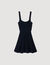 Robe courte en maille