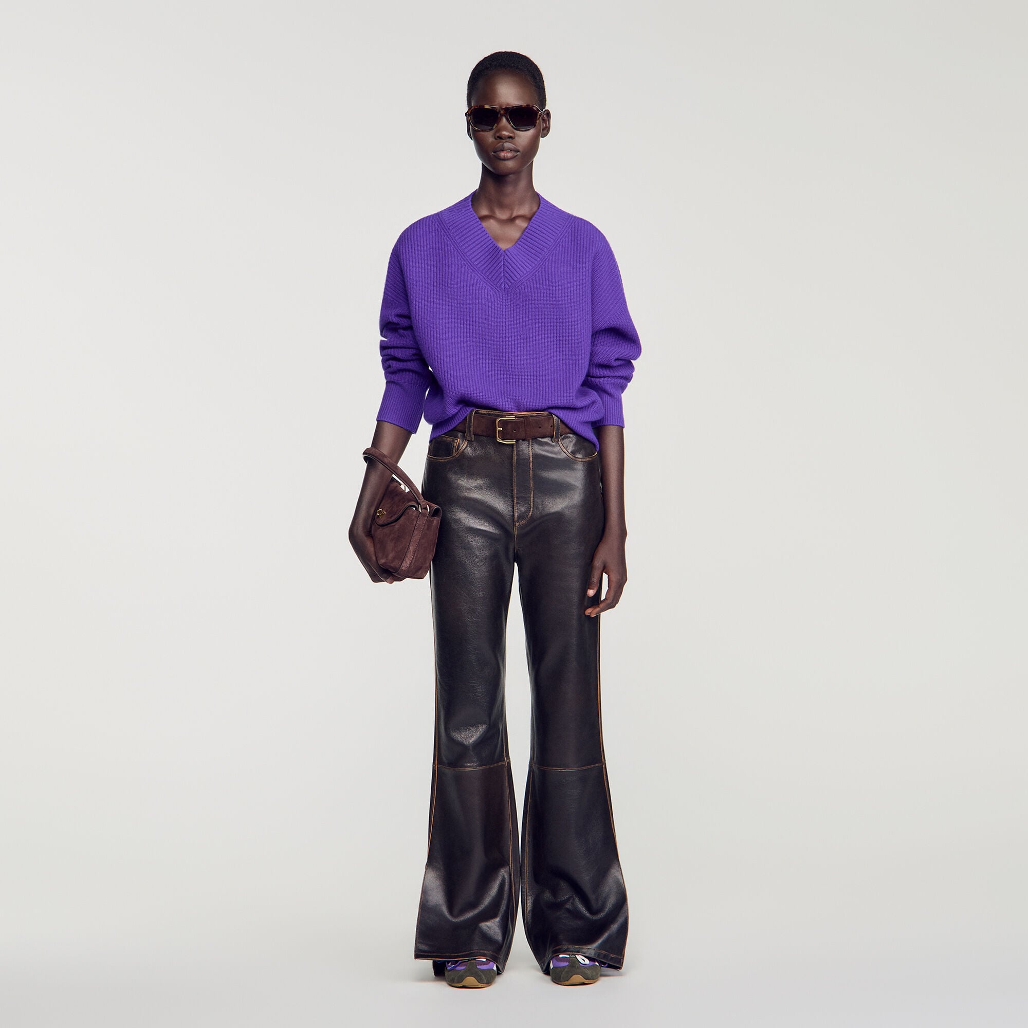 Ribbed wool and cashmere jumper - Women | Sandro