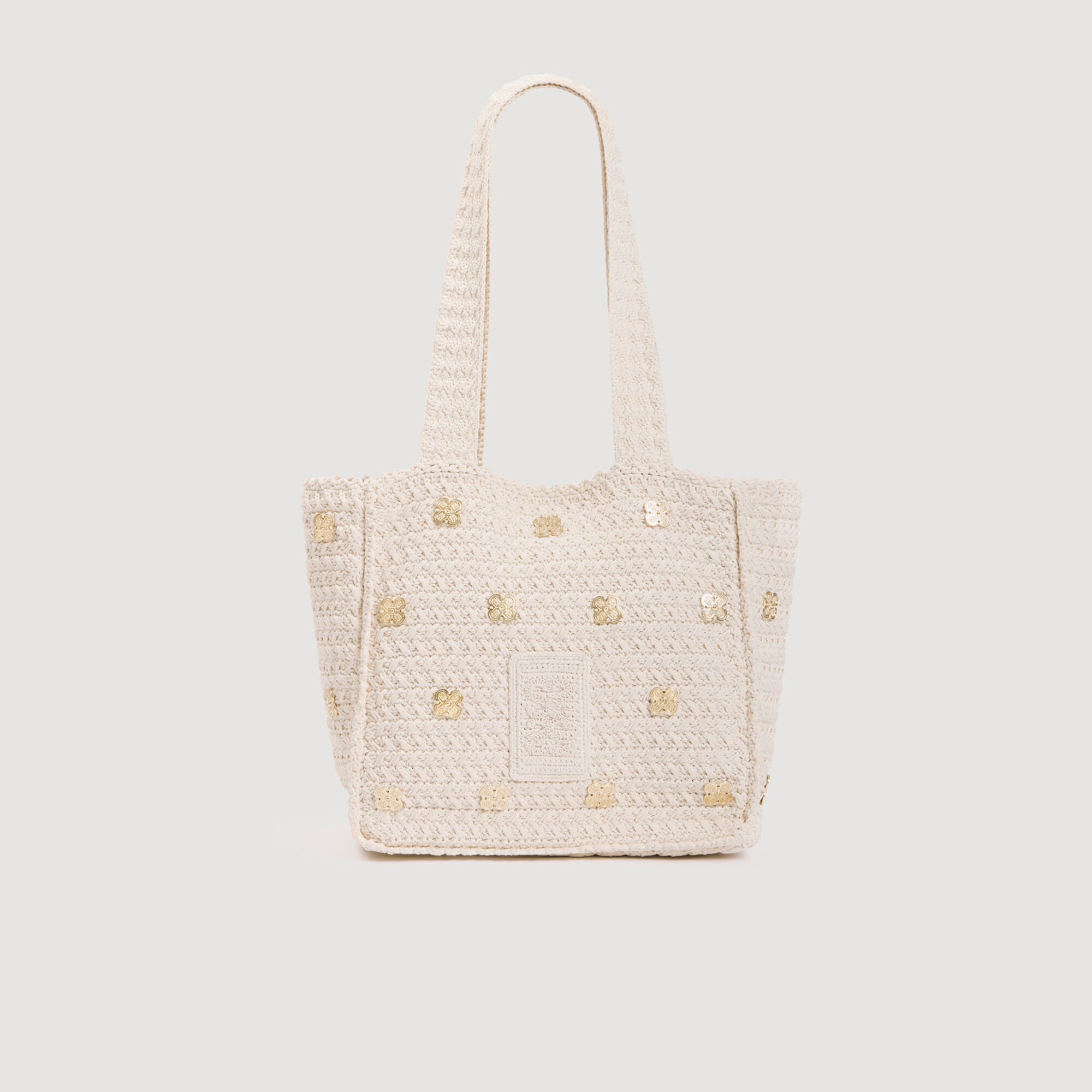 H&auml;keltasche mit Quasten