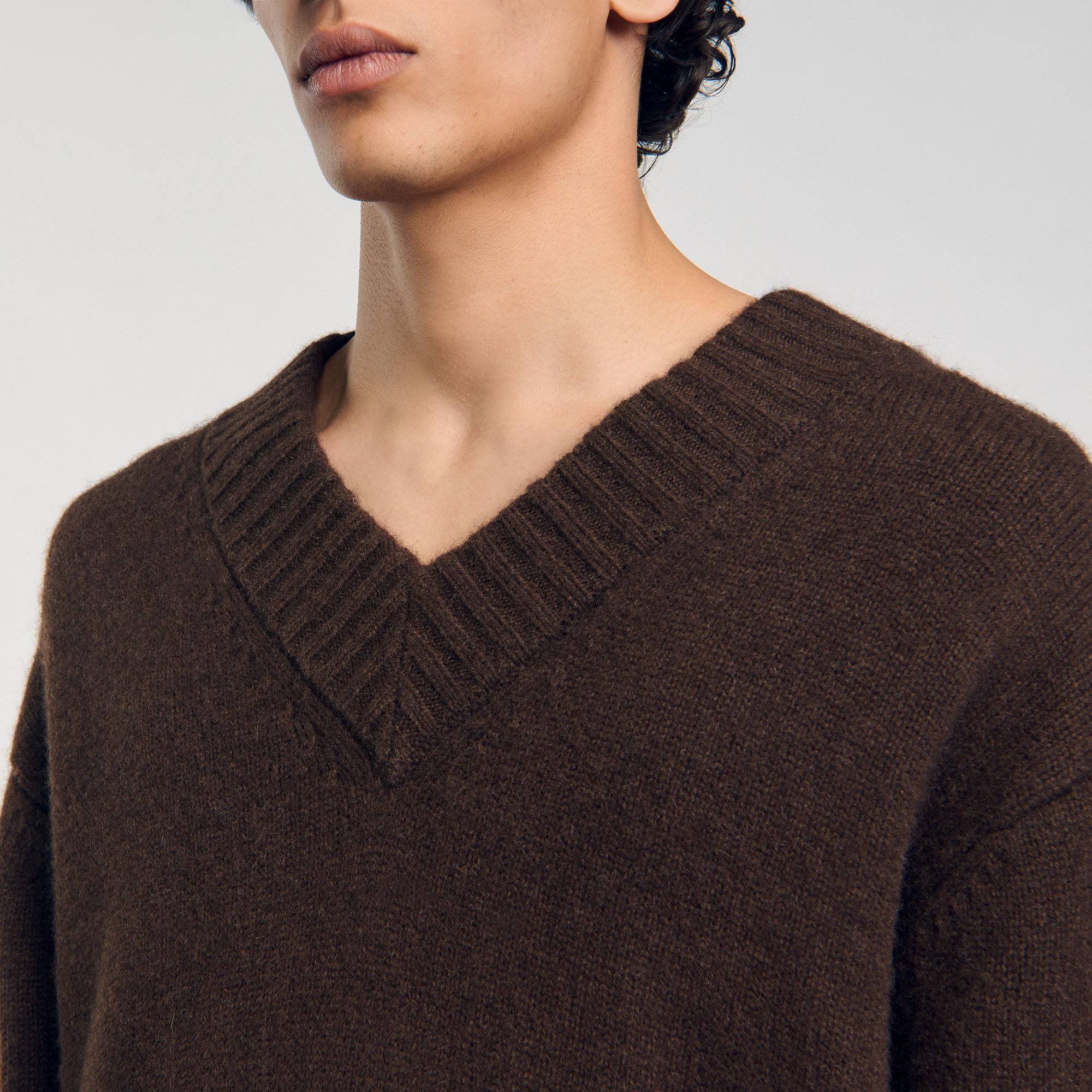 Chunky knit jumper