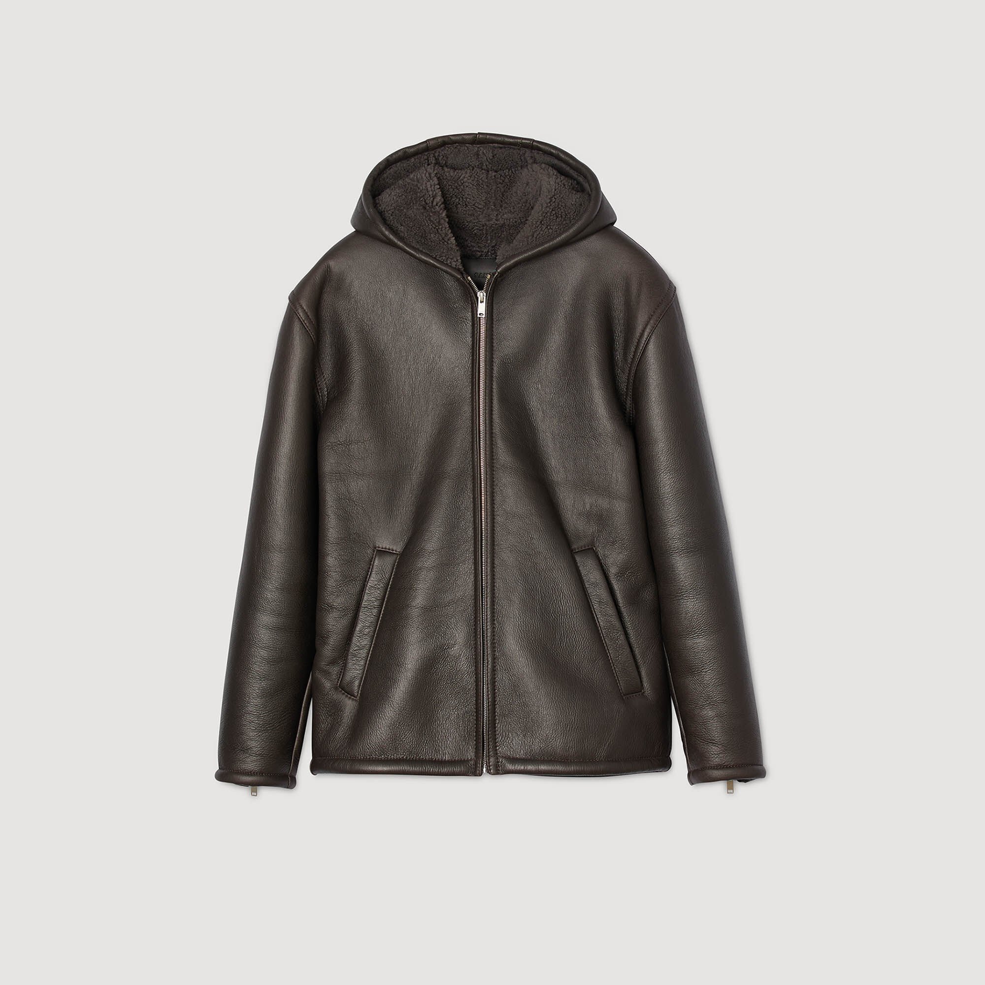 Shearling leather jacket