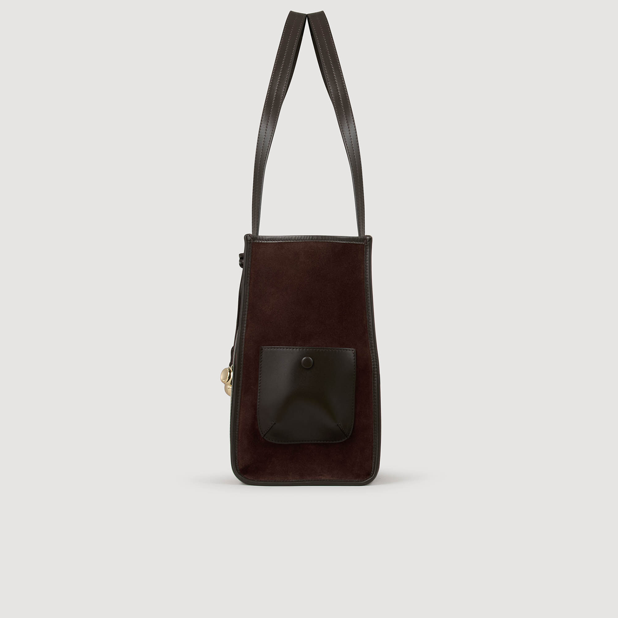 Sac cabas souple en suède