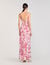 Floral print maxi dress