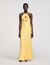 Ruffled maxi dress