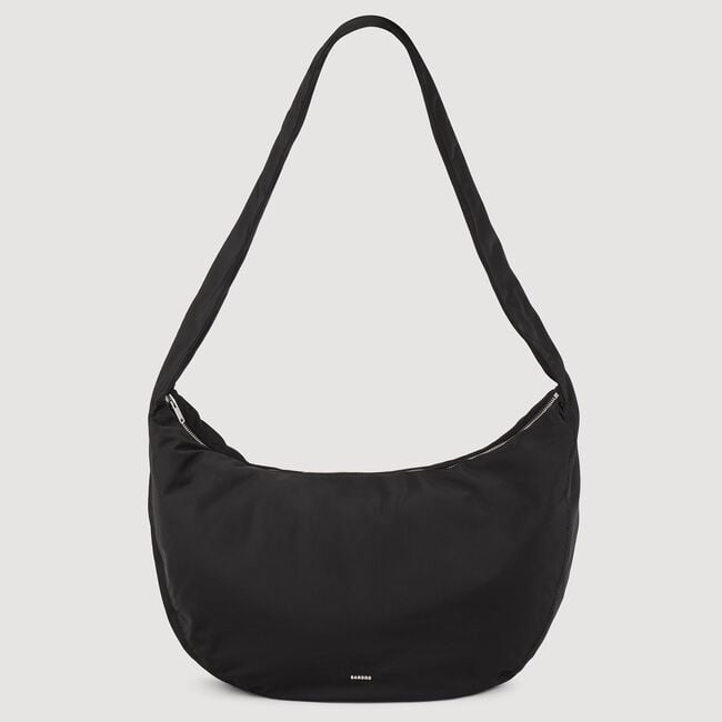 Große Hobo-Tasche aus Nylon