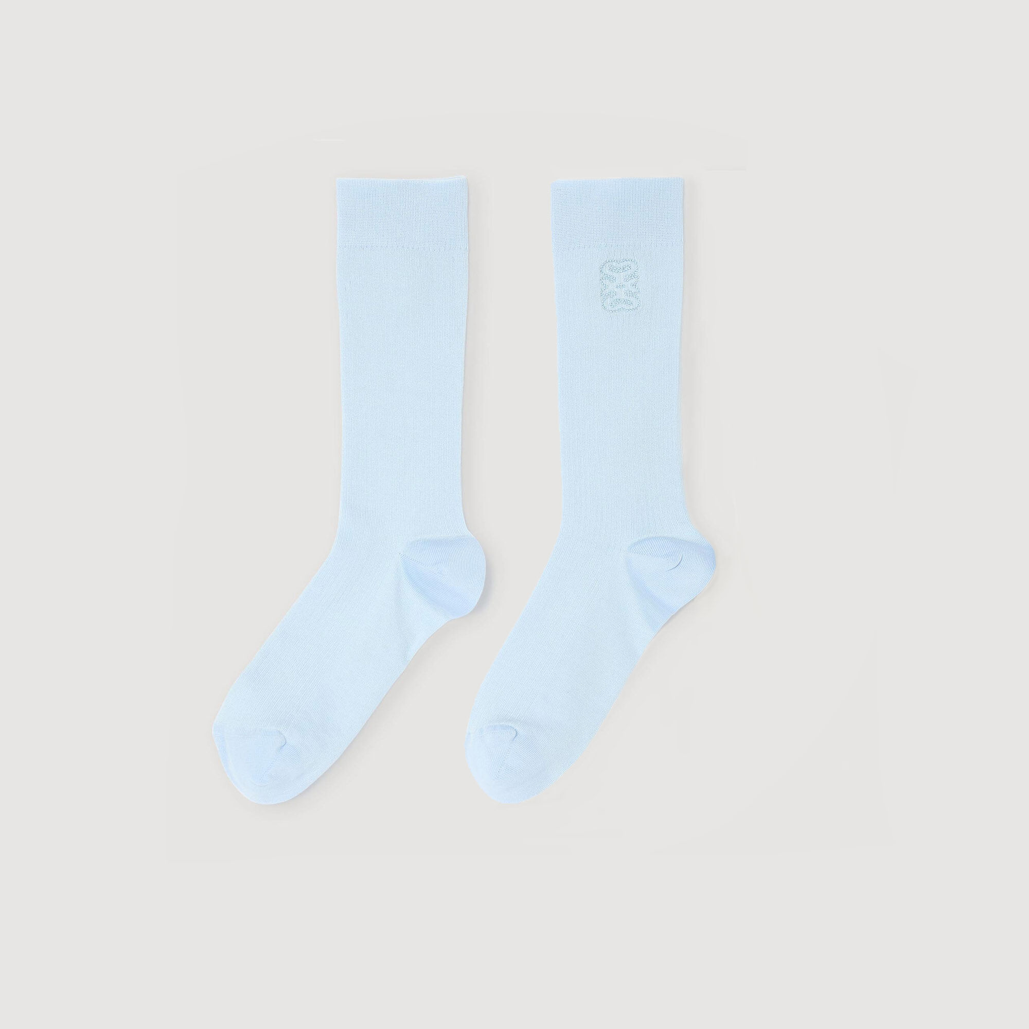 Chaussettes brodées