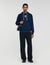 Sweatshirt mit Leder-Patch