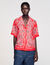 Bandana print silk shirt
