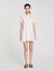 Kurzes Kleid mit Spitzendetails
