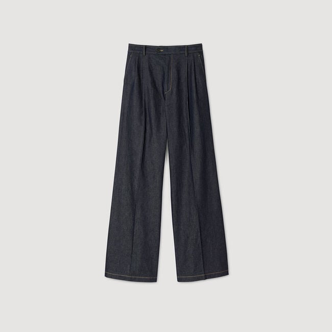 Denim-Anzughose