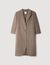 Long double-faced wool coat - Women | Sandro