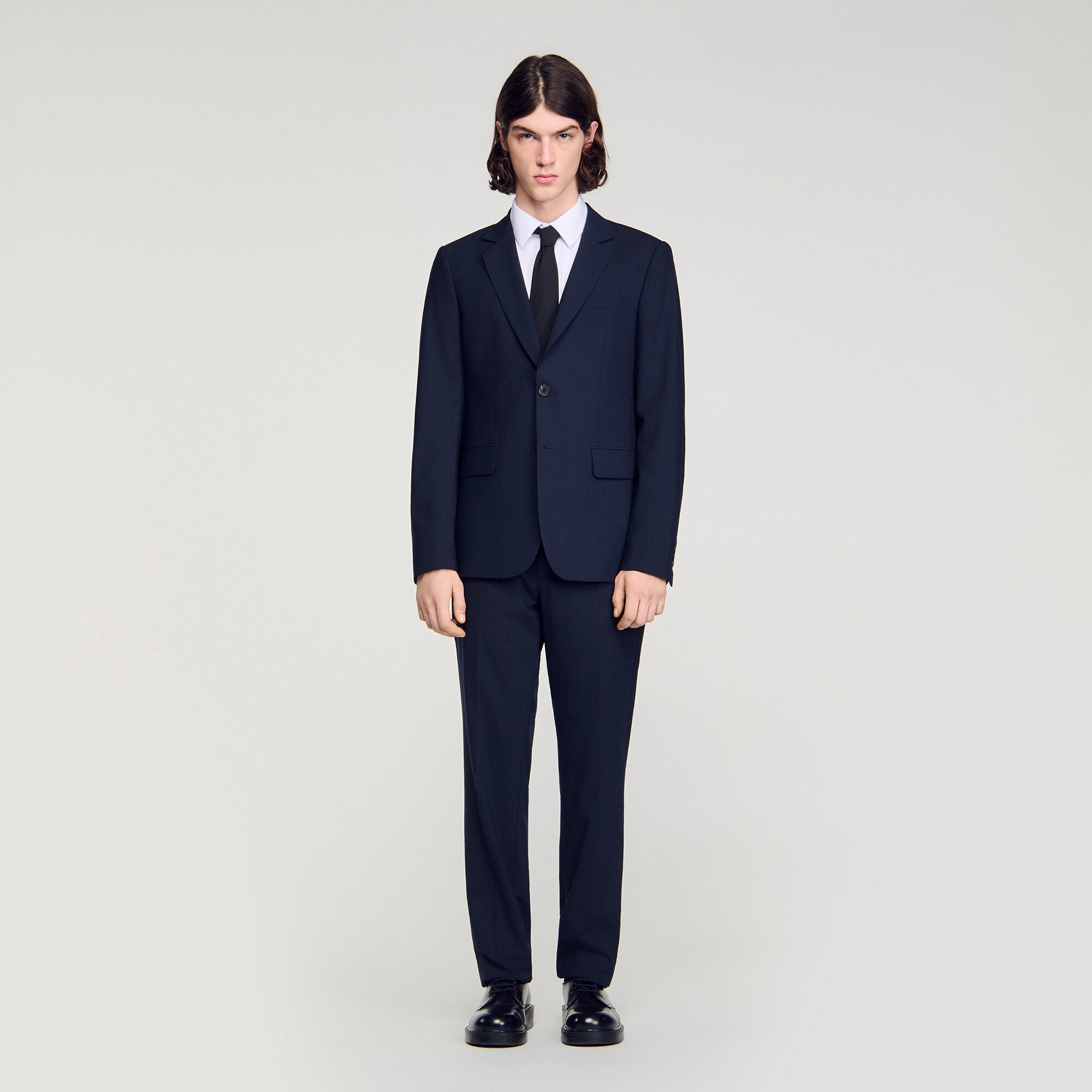 Anzugsakko mit Mikrokaros