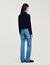 Ruffled-neck jumper