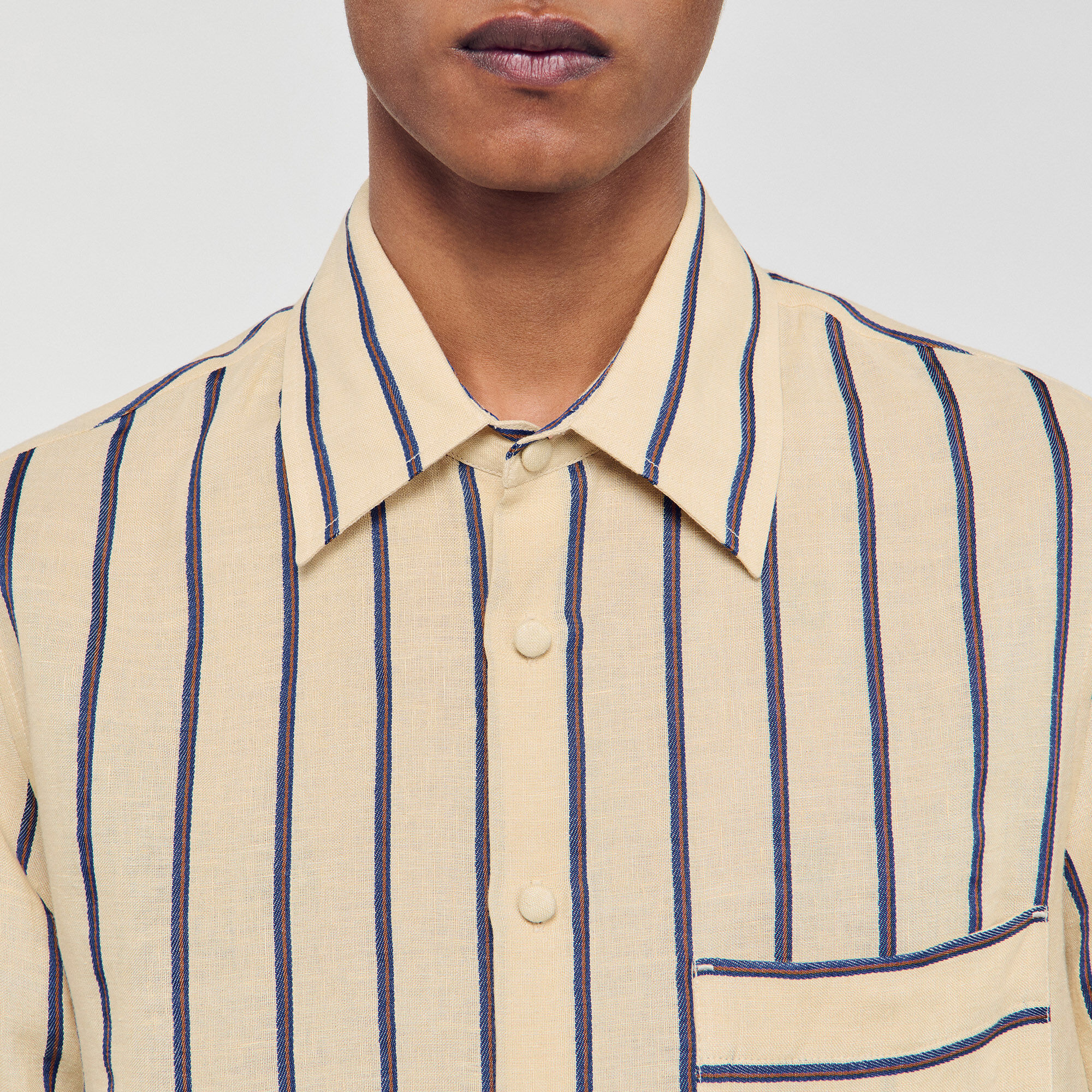 Chemise à rayures
