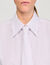 Chemise rayée à cravate amovible
