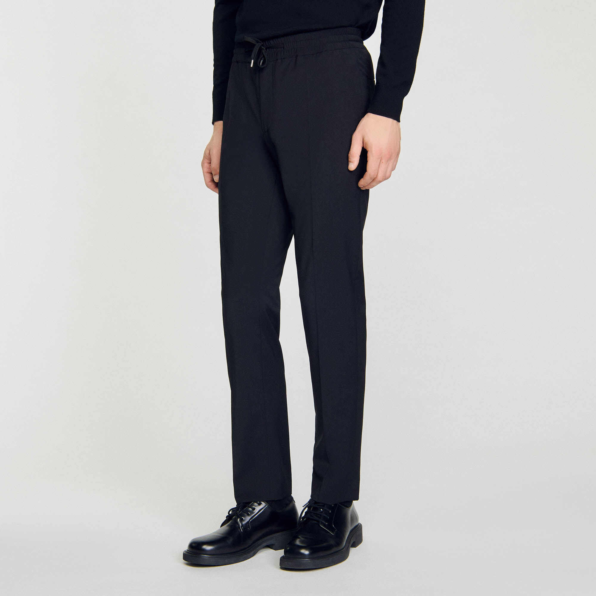 Elastische Hose mit geradem Schnitt