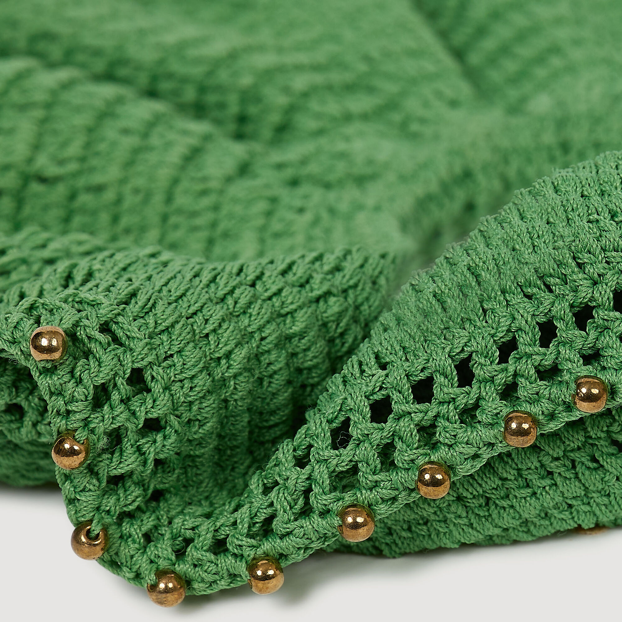 Chouchou en crochet perlé