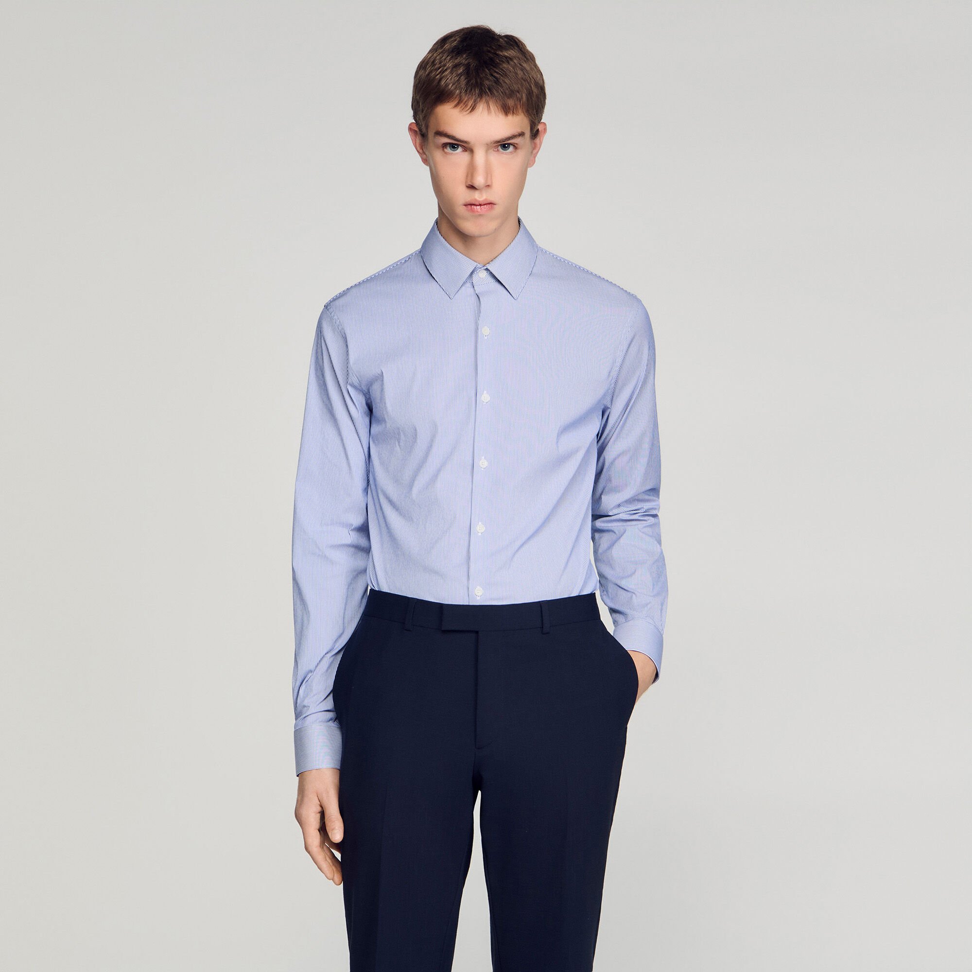 Chemise &agrave; rayures