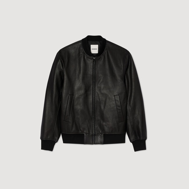 Blouson en cuir