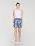 Kurze Shorts mit Blumenprint