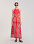 Bandana-print maxi dress