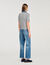 Cardigan mit Denim-Kragen