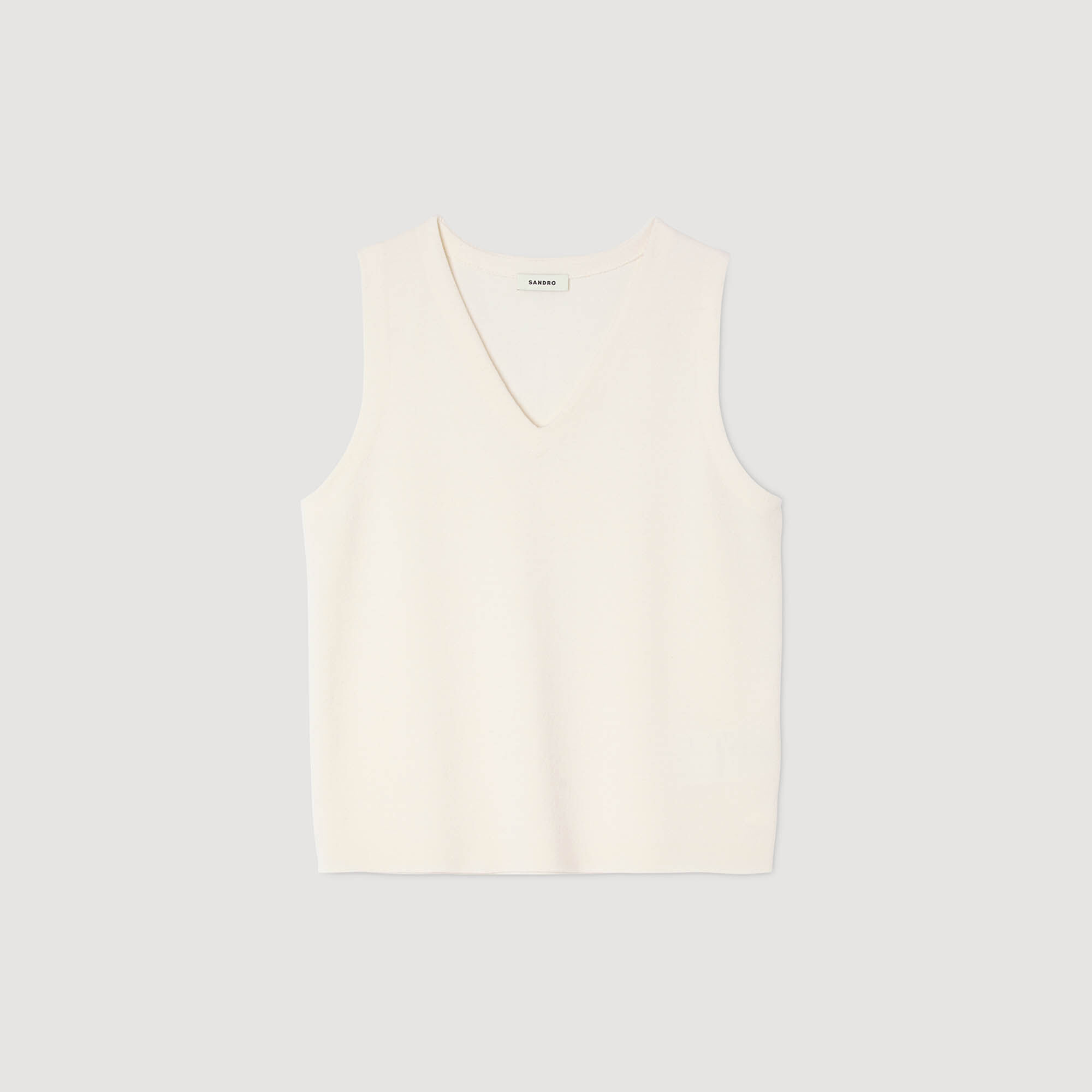 Wool vest top