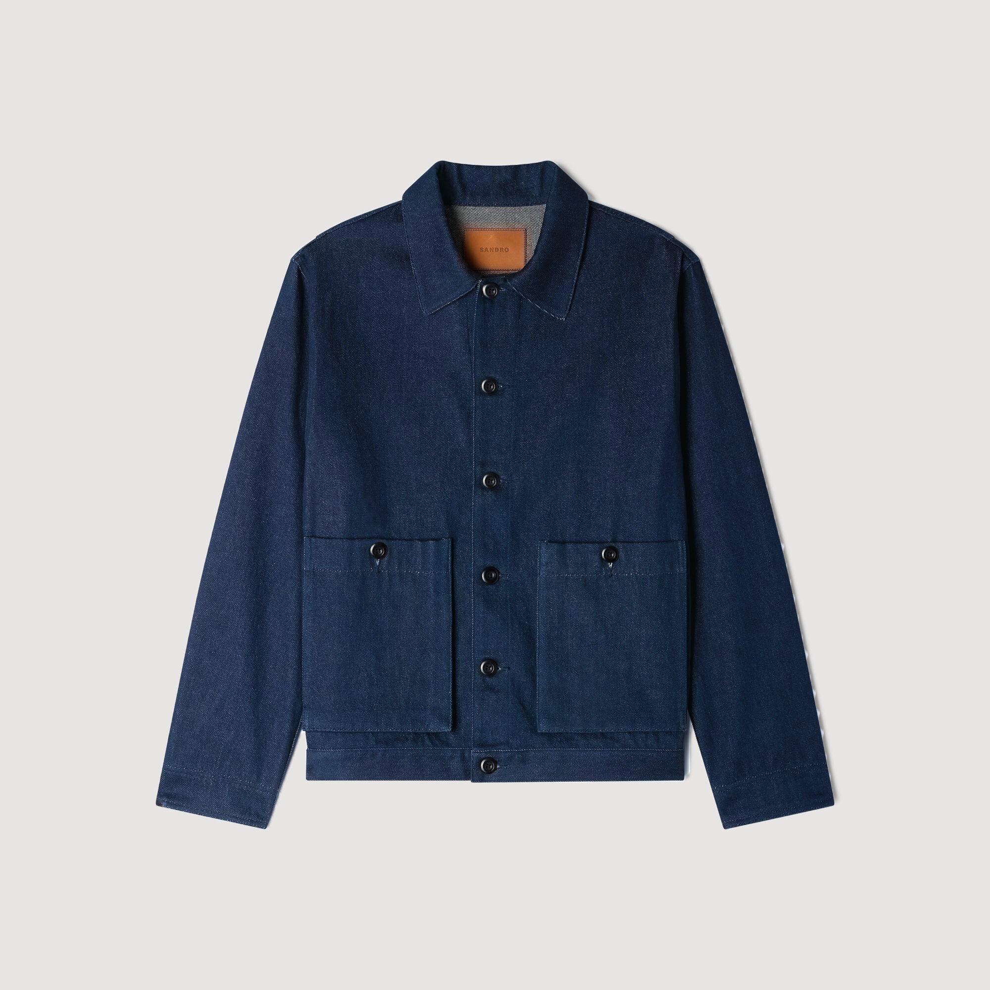 Worker-Jacke aus Denim
