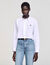 Chemise courte en popeline