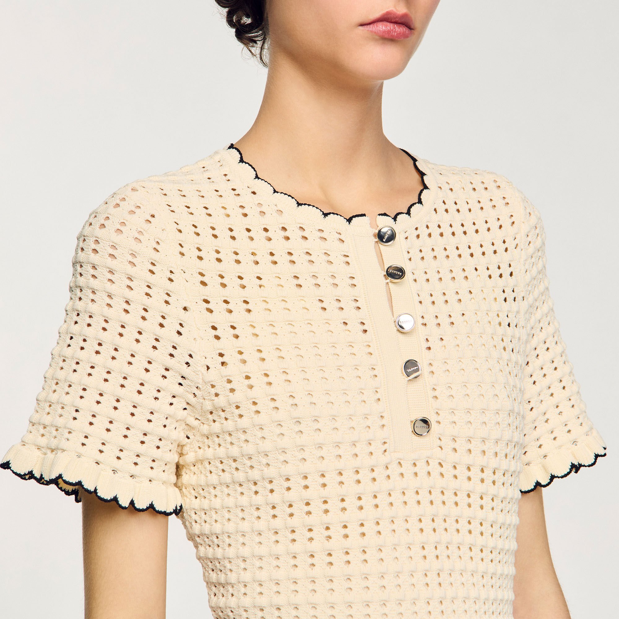 Short knit dress