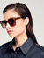 Lunettes de soleil larges
