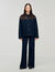 Blouson aus Denim und Leder