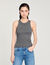 Vest top with American armholes