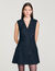 Short rhinestone suit dress