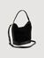 Shopper-Tasche aus Veloursleder