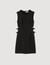 Robe courte à découpes