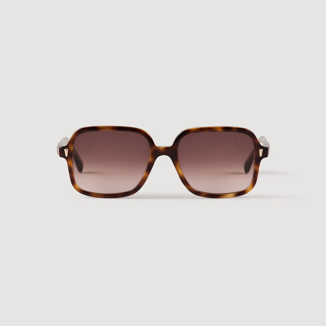 Lunettes de soleil rectangulaires