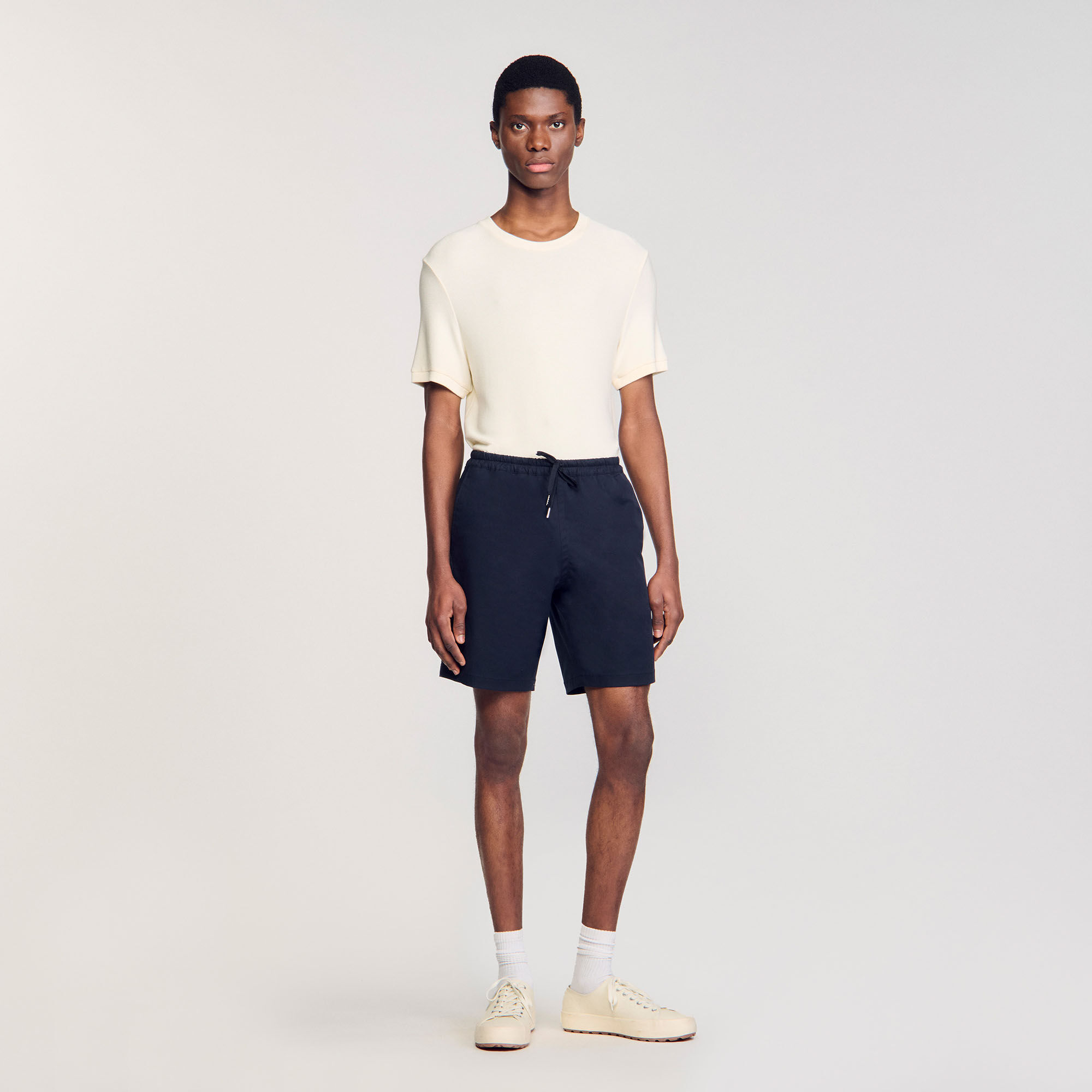 Shorts aus Baumwolle