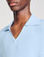 Poloshirt aus Rippstrick