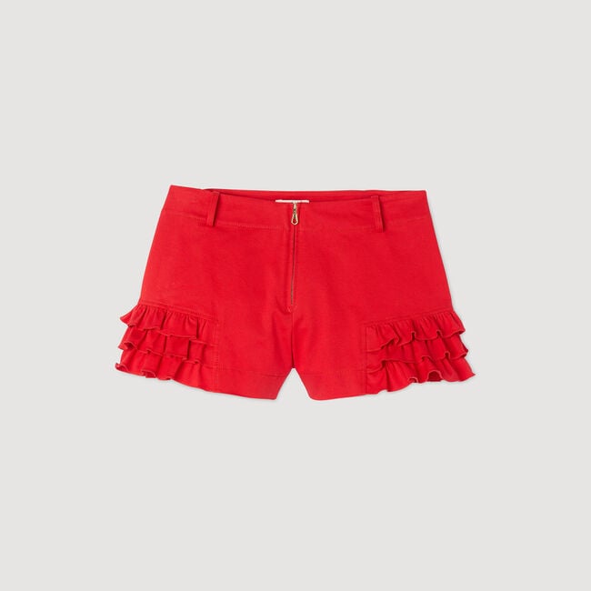 Short à volants