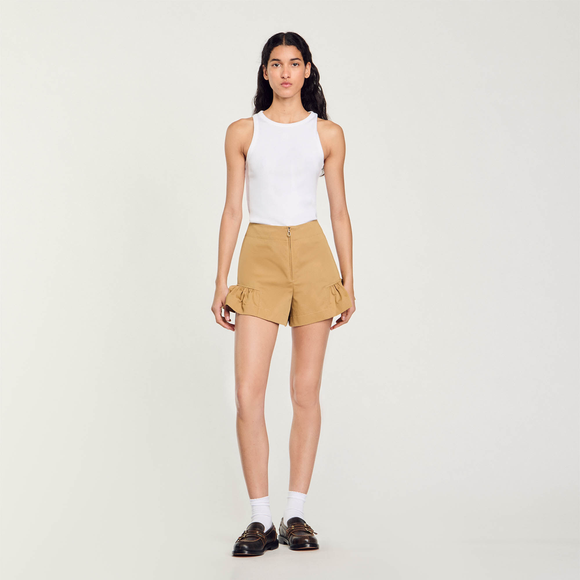 Short à volants