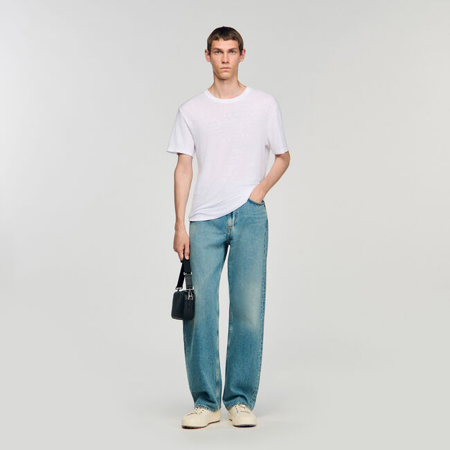 Certified linen T-shirt