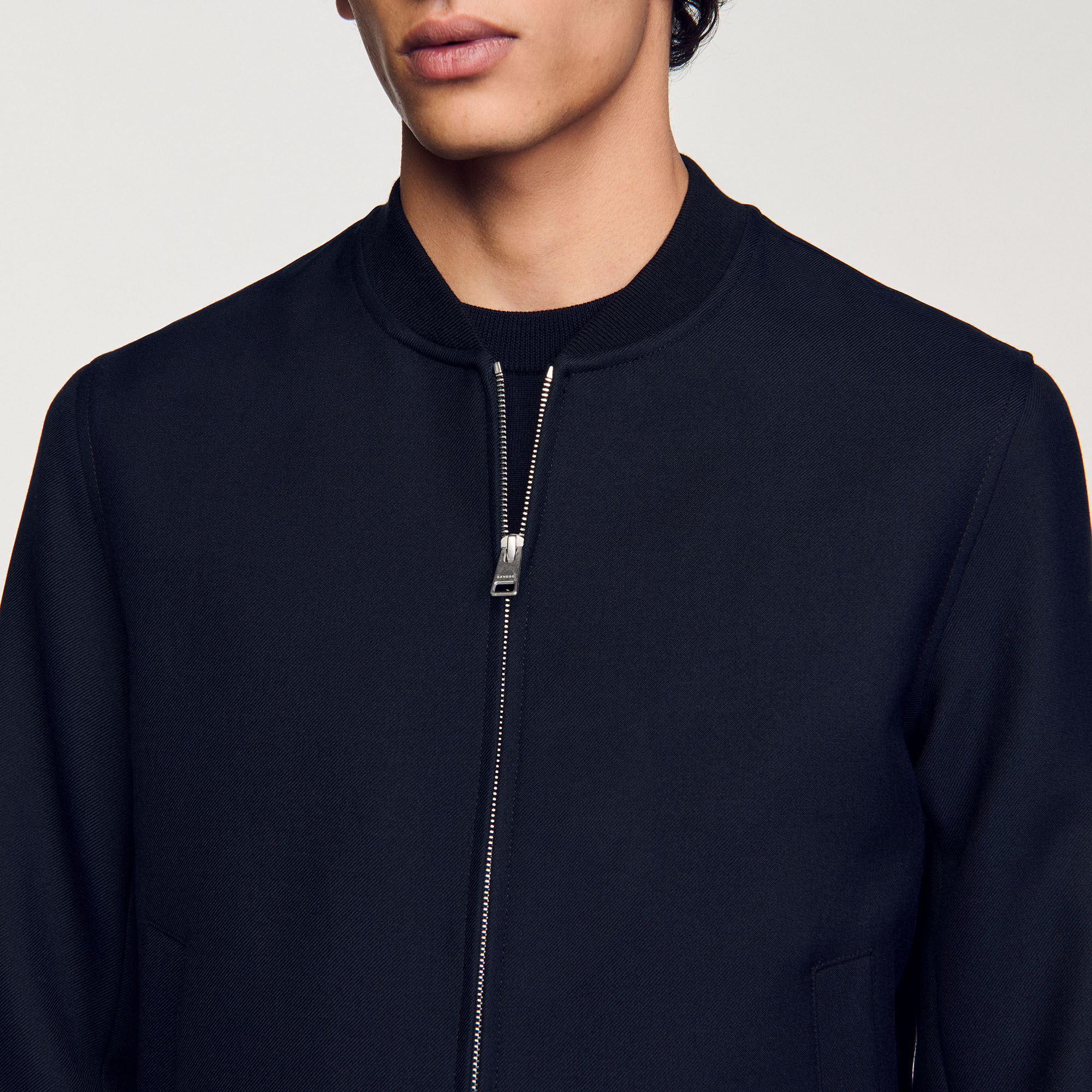 Teddy-Jacke mit Reißverschluss