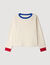 Pull en laine &agrave; col rond contrast&eacute; - Femme | Sandro