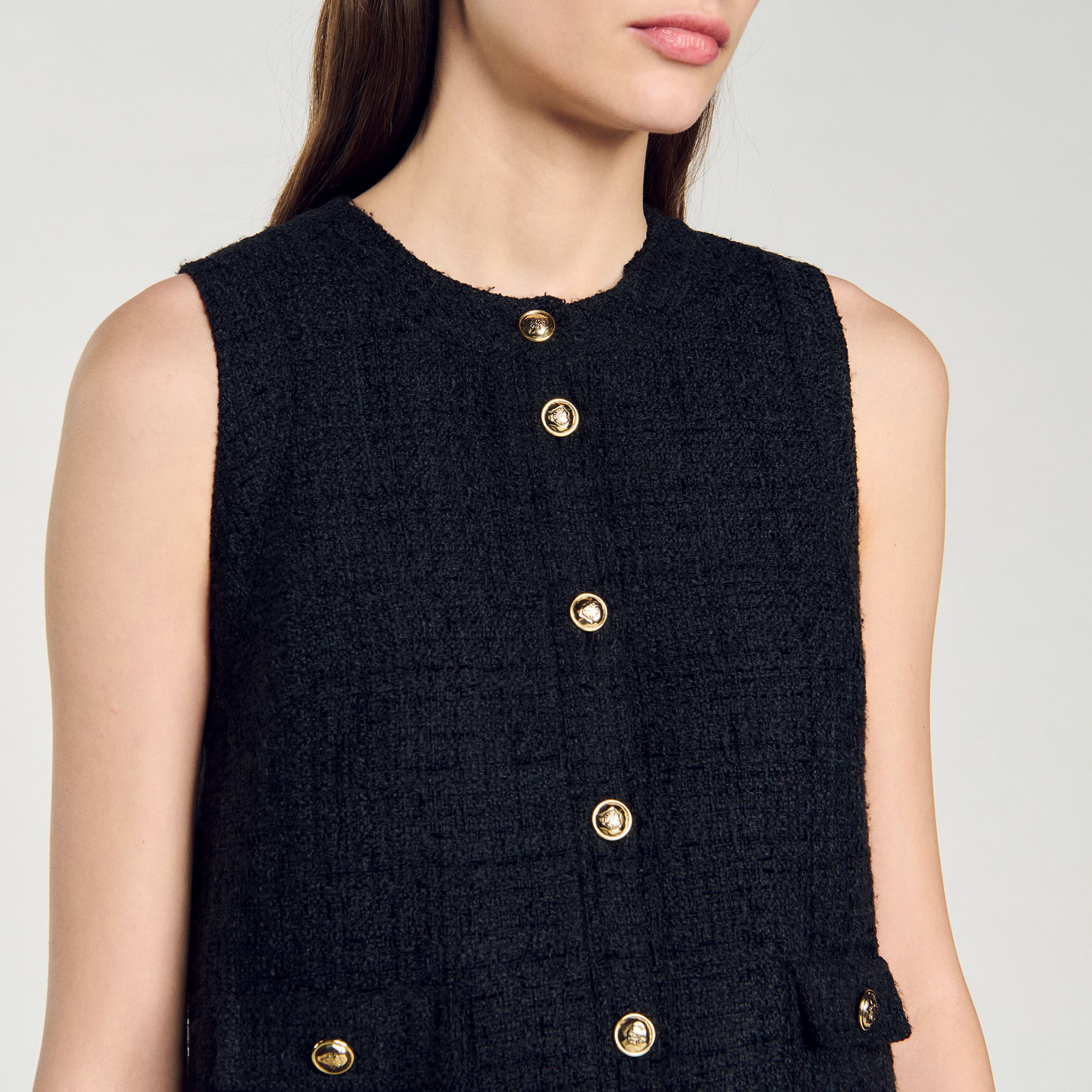 Short tweed dress