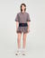 Checked skort